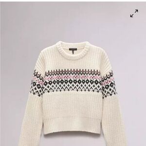 Rag & Bone Cozy Knit Sweater - Cream